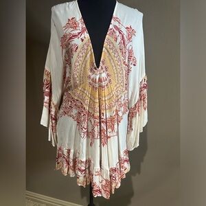 Free People Sunset Dreams Tunic Sz M NWOT